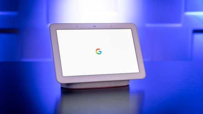 Google Nest Hub beim Hochfahren