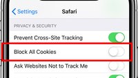 Cookies auf dem iPhone/iPad aktivieren – so geht's