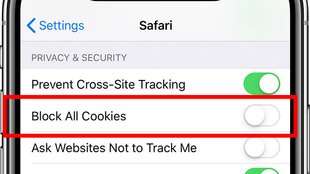 Cookies auf dem iPhone/iPad aktivieren – so geht's