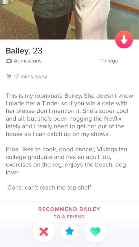 Dating profil beispiel