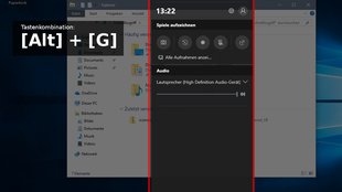 Windows 11/10: Integrierten Screen-Recorder nutzen (Bildschirm aufnehmen)