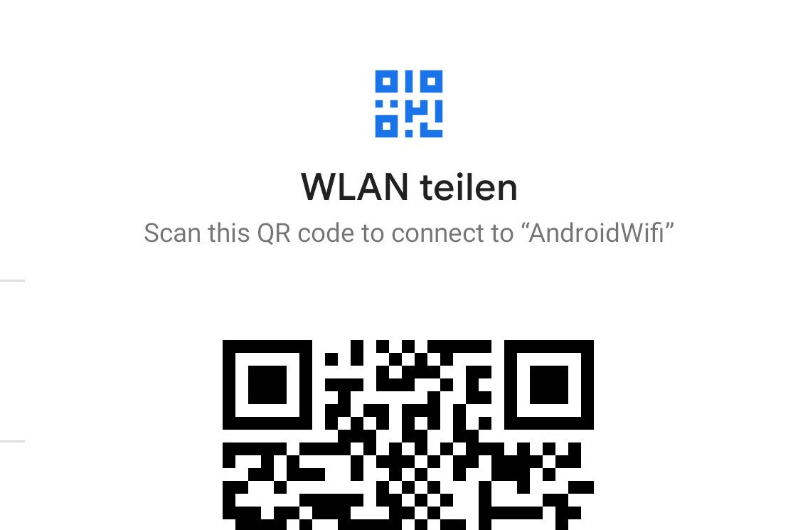 Android: WLAN-Passwort teilen - so geht's