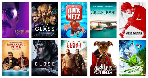 Prime-Video-Deal: 10 Filme für je 99 Cent leihen – Glass, Bohemian Rhapsody, Ralph reicht's 2 & mehr