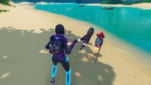 Fortnite: Zünde Feuerwerk am Flussufer - Fundorte auf der Karte