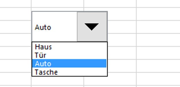 Excel: ComboBox (Kombinationsfeld) erstellen – so geht's