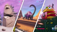 Fortnite: Durrr Burger-Kopf, Dinosaurier und Steinkopfstatue - Fundorte (Season 10)