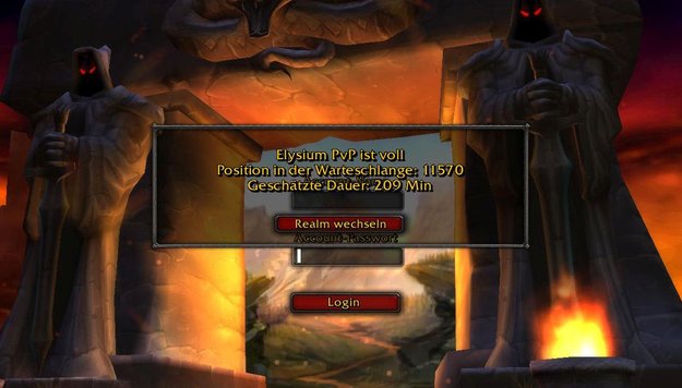 WoW Classic: Volle Server führen zu Staus, noch vor der Warteschlange