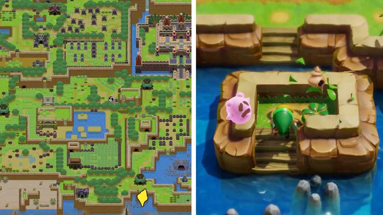 Zelda Link's Awakening Alle Zaubermuscheln Fundorte