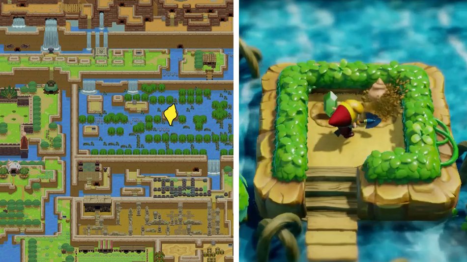 Zelda Link's Awakening Alle Zaubermuscheln Fundorte
