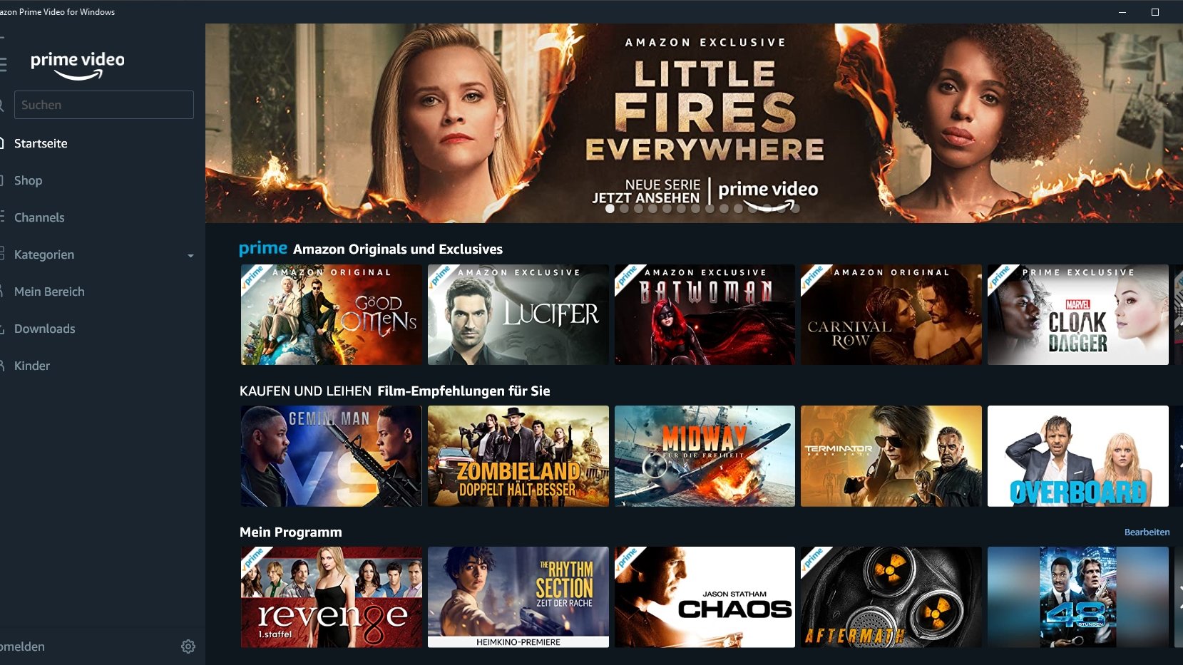 Amazon Prime Video App fur Windows 10 endlich verfugbar