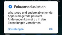 Android 10: So funktioniert der Focus Mode