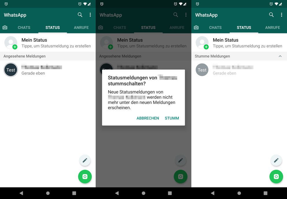 Whatsapp Stumme Meldungen Whatsapp Stumme Meldungen