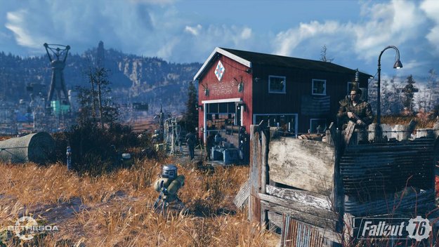 Fallout 76 Spielerin lebt unter der Karte - warum auch nicht?