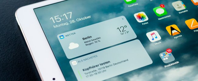 Die besten Widgets für iPad und iPhone mit iOS und iPadOS