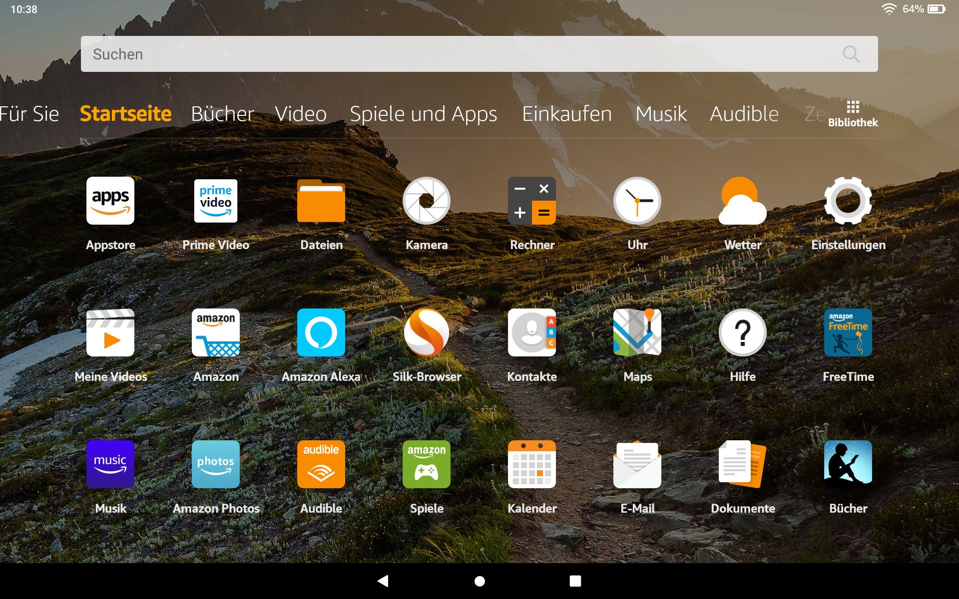 how to change the default launcher kindle fire