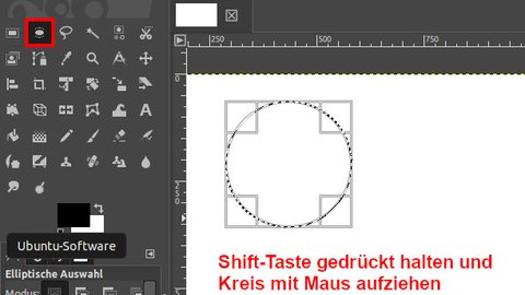 Gimp Kreis Zeichnen So Geht S