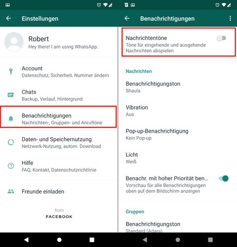 whatsapp nur vibration kein ton android WhatsApp: Kein Ton mehr – so löst du das Problem main image 1