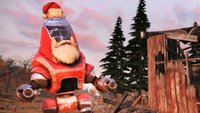 In Fallout 76 verteilen Roboter Weihnachtsgeschenke