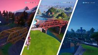 Fortnite: Brücken mit verschiedenen Farben - Fundorte zum Durchfahren mit Motorbooten (Season 4)