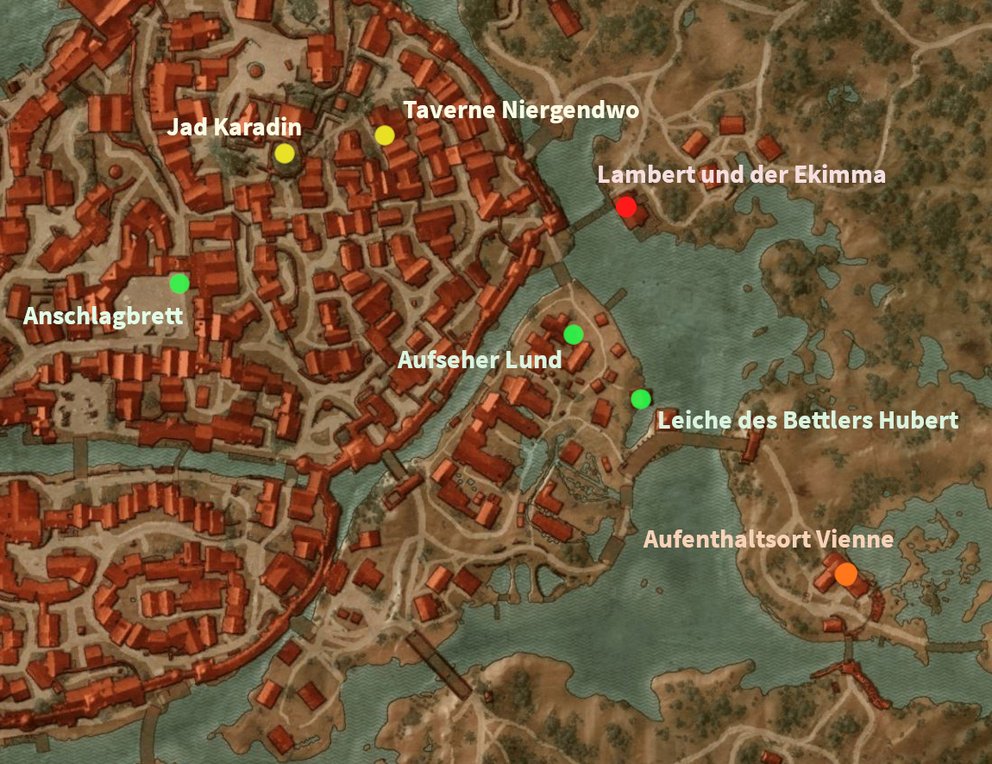 The Witcher 3: Auf der Fährte - Lamberts Entscheidungen