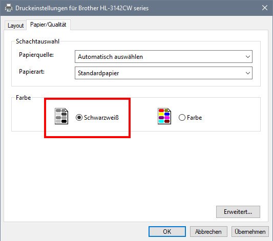 Drucker Druckt Nicht Schwarz Weil Farbpatrone Leer Nur Schwarz-Weiß drucken (trotz Farbpatrone) – so geht's