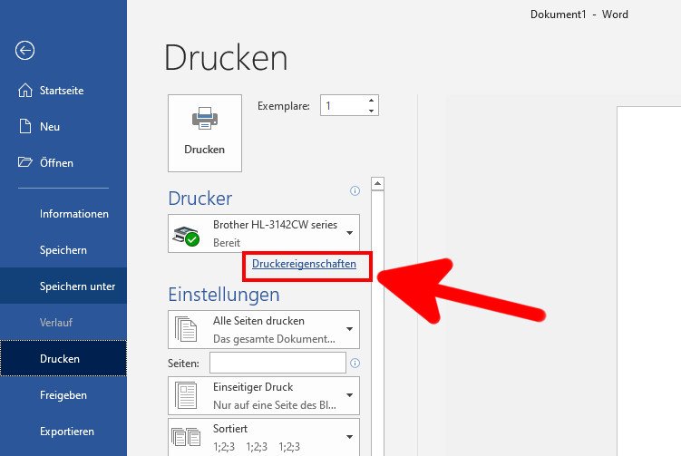 Drucker Druckt Nur Halbe Seiten Nur Schwarz-Weiß drucken (trotz Farbpatrone) – so geht's