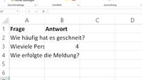 Excel: Text abschneiden und den Textüberlauf verhindern