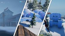 Fortnite: Werkstatt, Gasthaus Schlotter, Eisthron - Fundorte (Winterfest)