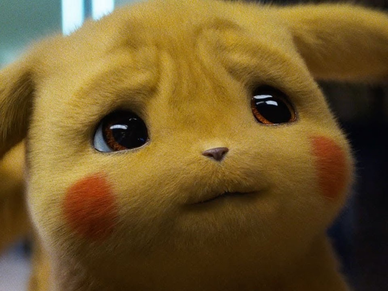 Stofftier Detektiv Pikachu Pokemon Plüsch Plüschtiere Kuscheltier Figur Film Neu