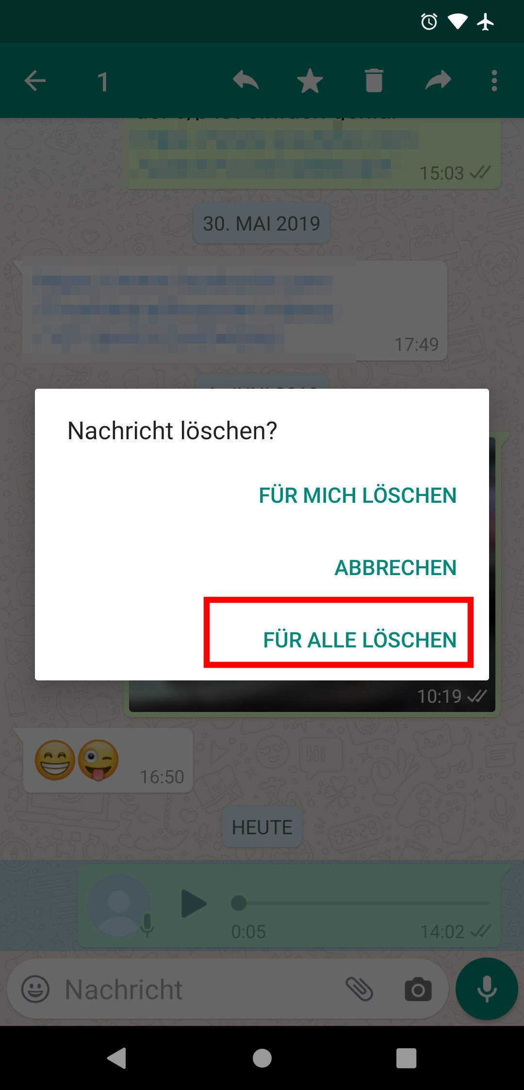 Warum Sind Sprachnachrichten Stumm Geschalten Xiaomi WhatsApp: Sprachnachrichten abhören & nachträglich löschen – so geht's