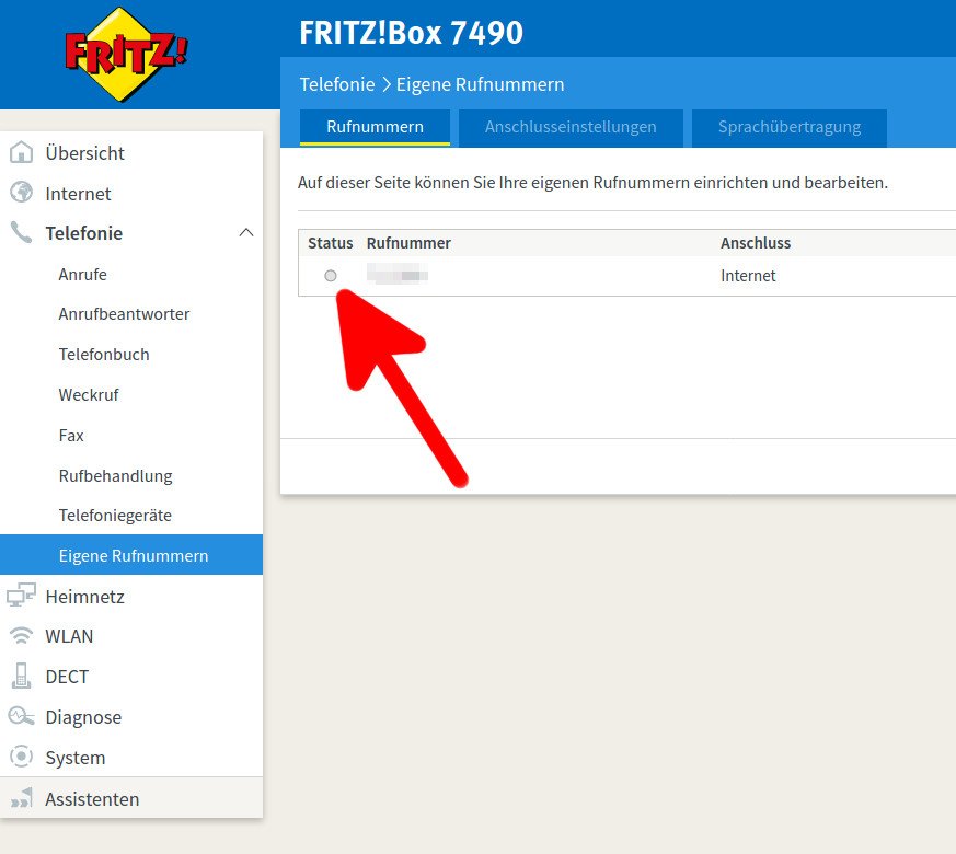 Fritz Box 7490 Telefonie Keine Rufnummern Aktiv Lösung: Fritzbox – Keine Rufnummer aktiv