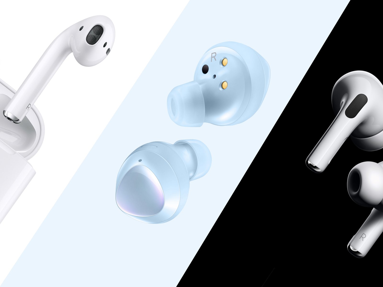 Bluetooth-Kopfhörer,kabellose Touch-Kopfhörer HiFi-Kopfhörer In-Ear-Kopfhörer Rauschunterdrückungskopfhörer,Tragbare Sport-Bluetooth-Funkkopfhörer,Für Apple Airpods Android/iPhone/Samsung/AirPods Pro