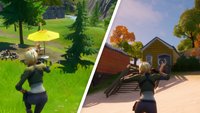 Fortnite: Tanze bei Lake Canoe, Camp Cod & Rainbow Rentals - Fundorte