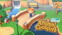 Animal Crossing - New Horizons: Baumstamm-Pfahl-Set und Brücke bauen