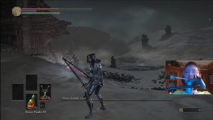 Spieler schlägt Dark Souls 3 nur mit seinem Kinn