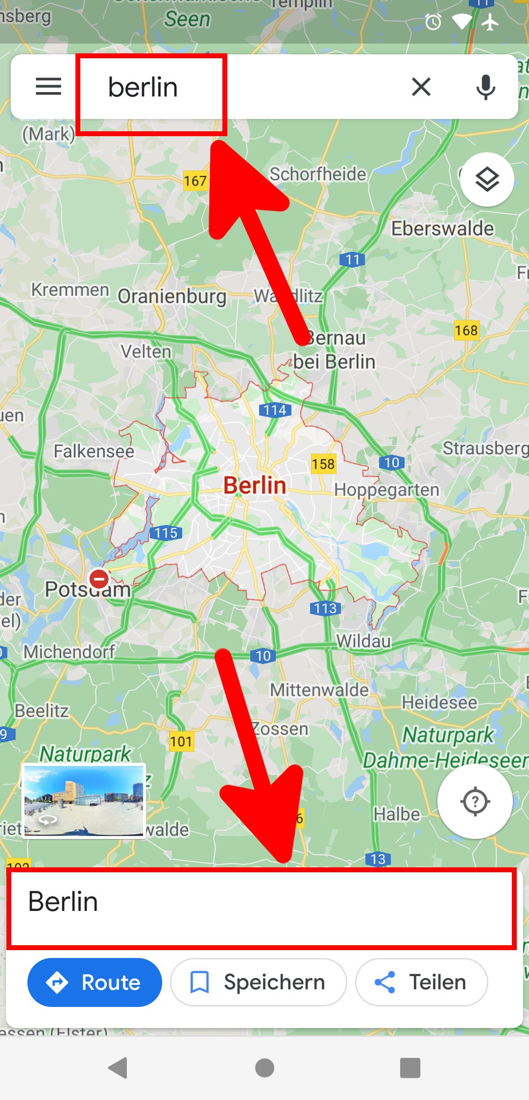 Deutschlandkarte Offline