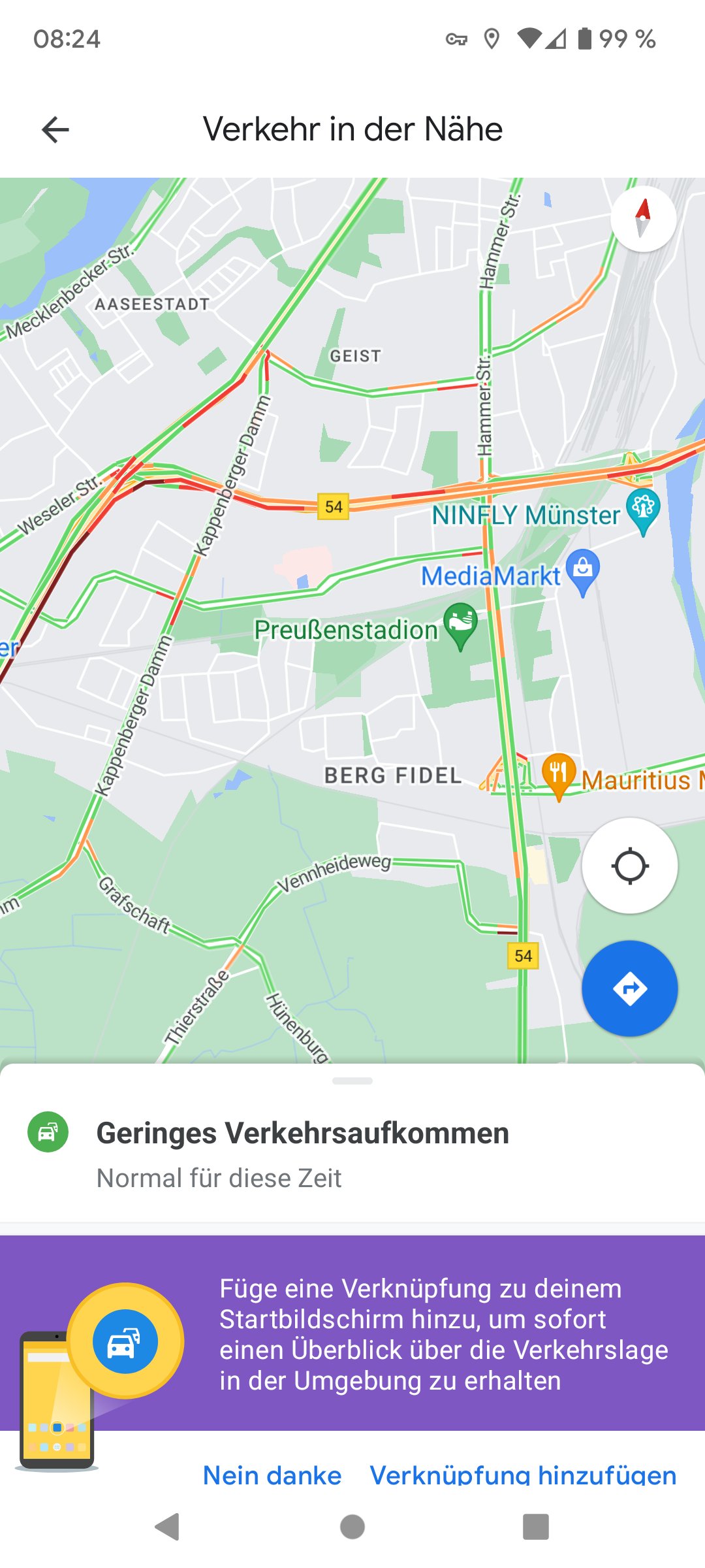 Google Maps Verkehr Anzeigen