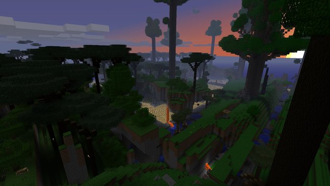 The Twilight Forest in Minecraft