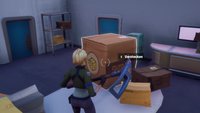 Fortnite: Verstecke dich in einem Pappkarton bei der Schachtelfabrik