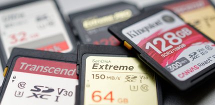 SD-Karten im Geschwindigkeitsvergleich – mit SanDisk, Kingston und Transcend