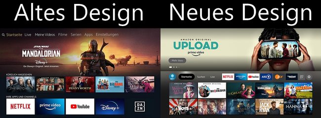 Amazon Fire TV Neues Design