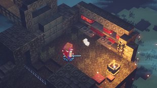 Minecraft Dungeons: Rätsel in der Matschigen Höhle lösen