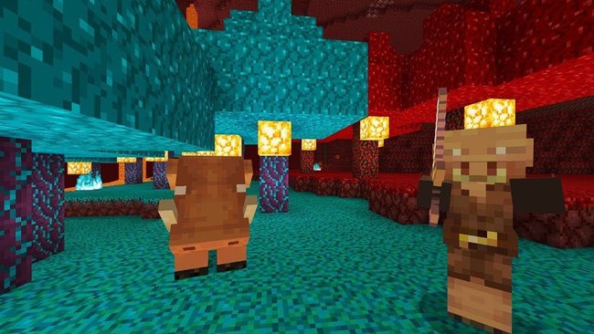 Minecrafts Nether-Update versieht die Minecraft-Hölle mit mehreren neuen Biomen und Mobs. Es erscheint am 23. Juni 2020.