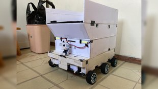 Raspberry Pi: Bastler baut sich sein eigenes Müllauto für die Wohnung