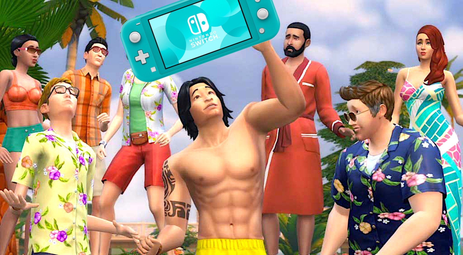 nintendo switch lite sims 4