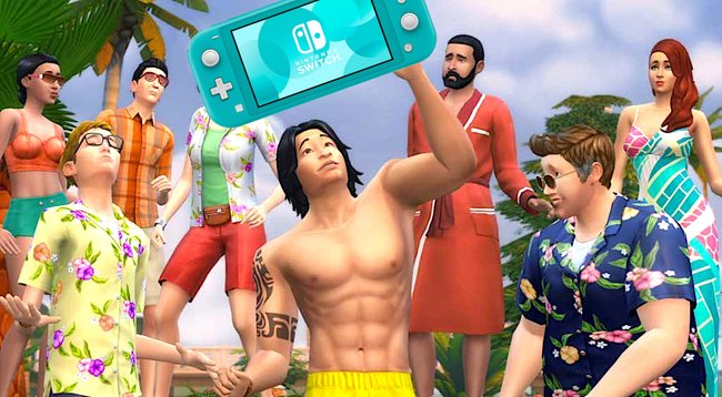 Die Sims 4: Spieler lebt in einer Switch-Konsole.