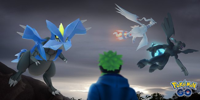 Ihr könnt nun Kyurem in 5-Sterne-Raids in Pokémon GO fangen.