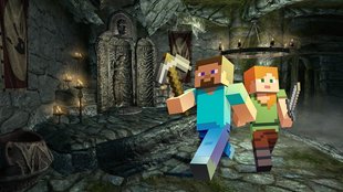 Minecraft trifft auf Skyrim: Fan baut legendären Ort nach