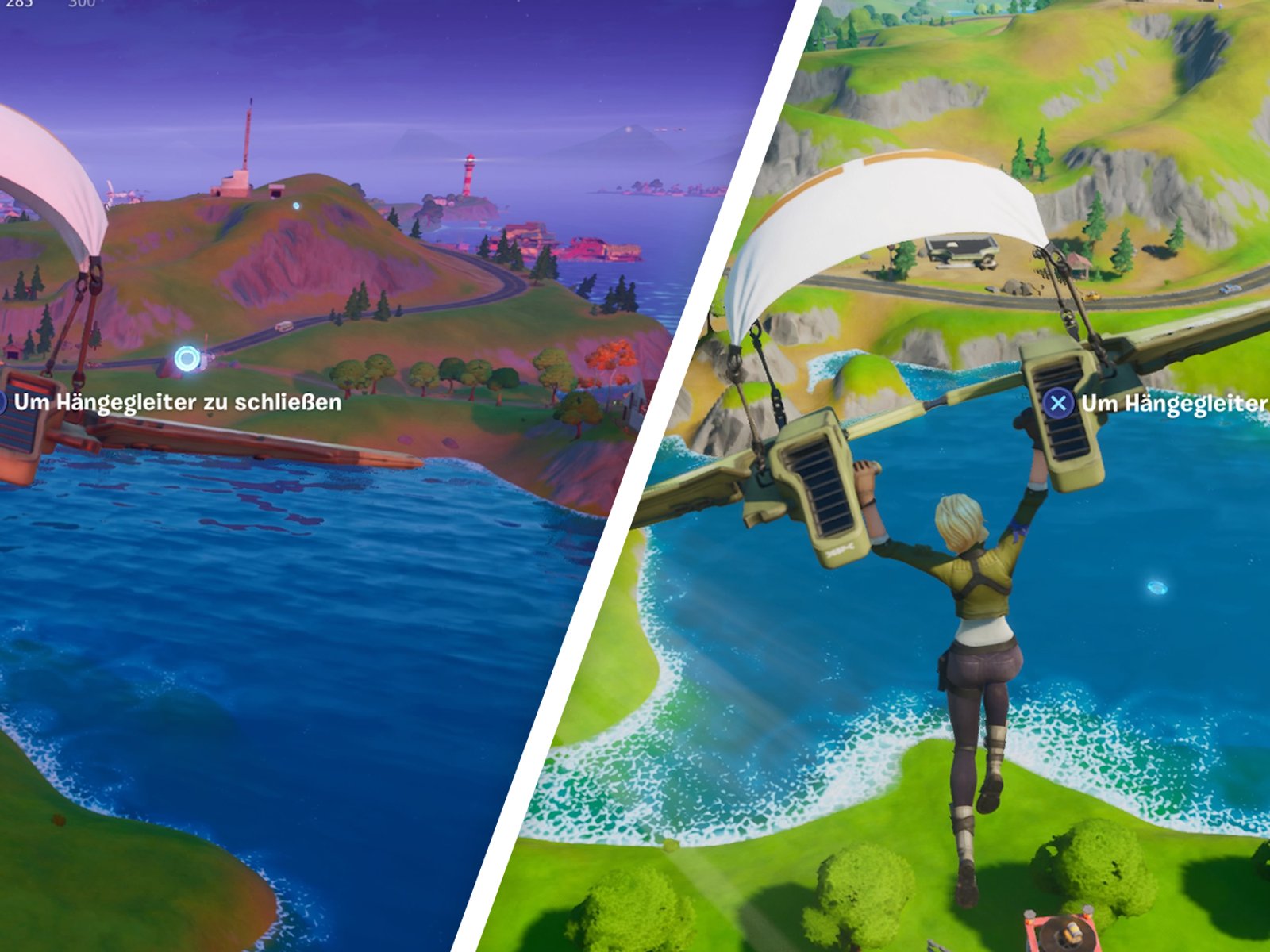 Fortnite Ringe In Der Luft Bei Steamy Stacks Alle Fundorte