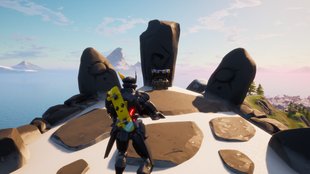 Fortnite: Ruinen am Berggipfel finden und als Thor ein Emote einsetzen